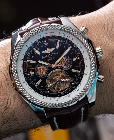 breitling for bentley automatic tourbillon|breitling tourbillon price.